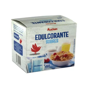 PRODUCTO ALCAMPO Edulcorante en sobres 60 uds. x 1 g.