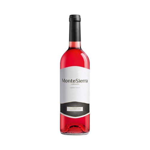 MONTESIERRA SELECCIÓN Vino rosado con D.O. Somontano MONTESIERRA Selección botella de 75 cl.