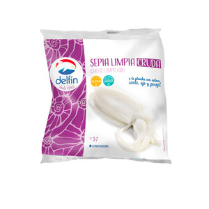 Imagen de DELFÍN Sepia (choco) limpia, cruda y ultracongelada DELFÍN 400 g.