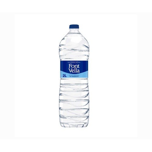 FONT VELLA Agua mineral botella de 2 l.