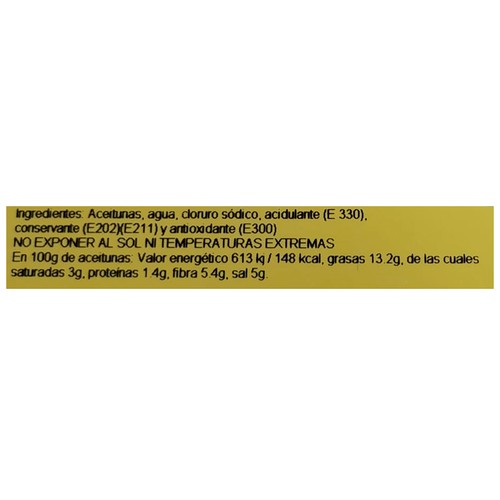 ALCOBER Aceituna manzanilla sabor a anchoa 400 g.