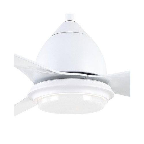 Ventilador de techo con luz Led SULION Limbo, motor DC, luz regulable, diámetro 132cm, mando a distancia.