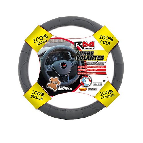 Cubrevolante, 37-39cm, beige, piel 100% natural, ROLMOVIL.