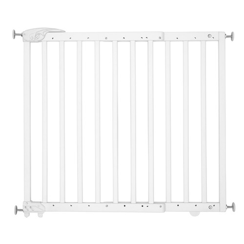 Barrera puerta extensible de 63-106cm, color blanco, BABYMOOV.