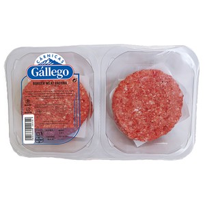 Imagen de GALLEGO Burger meat de vacuno 4 x 100 g.
