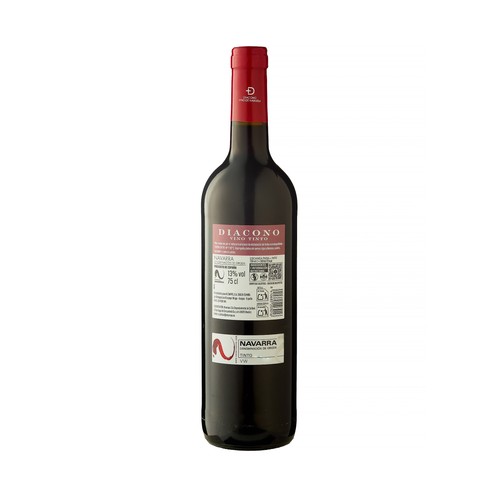 DIACONO Vino tinto con D.O. Navarra botella 75 cl.