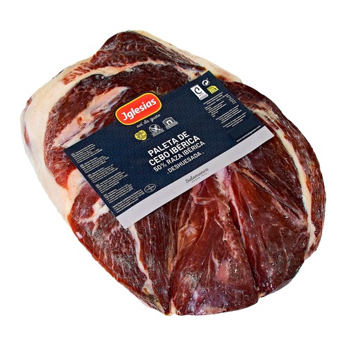 IGLESIAS Centro deshuesado de paleta de cebo ibérica (50% raza ibérica).