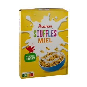 Imagen de PRODUCTO ALCAMPO Trigo inflado con miel 375 g.