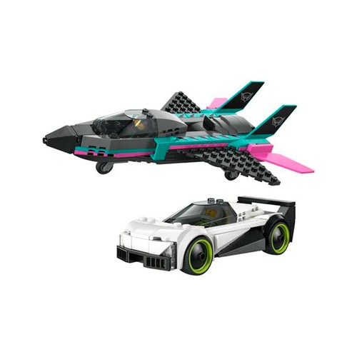 LEGO City 60489 Jet vs. Coche