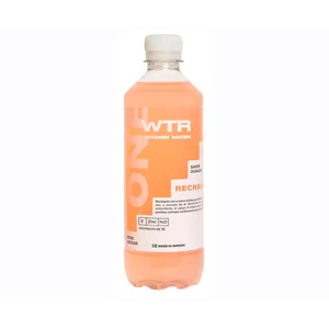 WTR ONE Bebida recarga melocotón 500 ml.