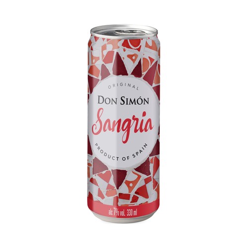 DON SIMON Sangría tradicional lata de 33 cl.