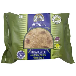 SAN MARTIN DE PORRES Torta en aceite de oliva 6 uds x 180 g.