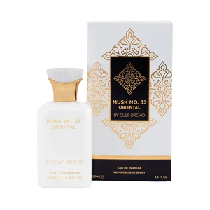 GULF ORCHID Musk nº 33 Eau de parfum (agua de perfume) para hombre con vaporizador en spray 100 ml.