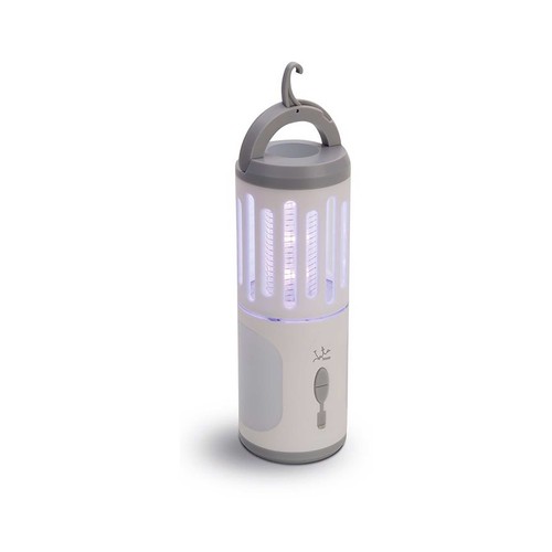 Lámpara antimosquitos recargable con linterna Led, exterior/interior, JATA MIB11.