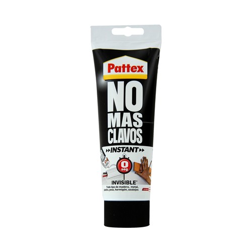 Adhesivo de montaje transparente PATTEX No Más Clavos Instant, 200grs.