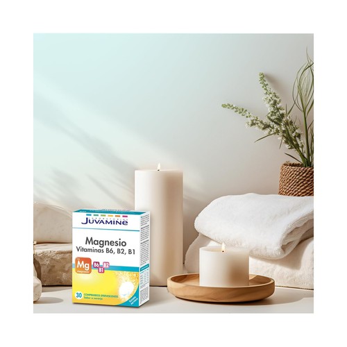 JUVAMINE Magnesio + Vitamina B6 B2 B1  30 Comprimidos