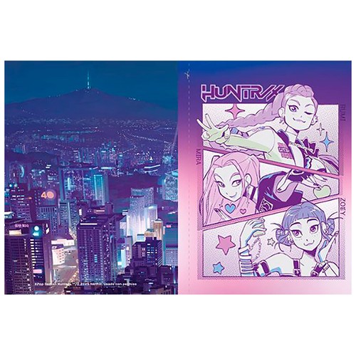 Kpop Demon Hunters: Libro oficial de pósteres. Pop, MONTENA