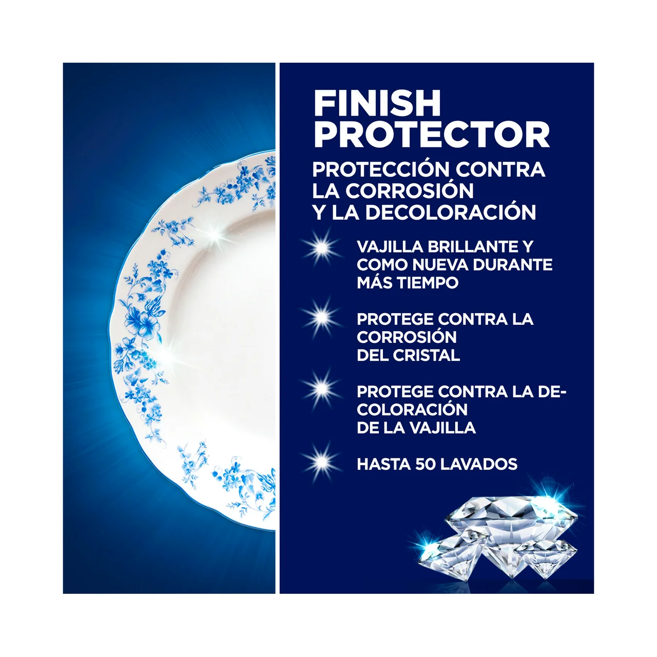 FINISH Ambientador para lavavajillas protector FINISH 1 ud.