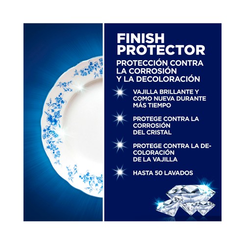 FINISH Ambientador para lavavajillas protector FINISH 1 ud.