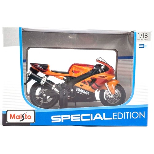 Moto Metal 1:18-Ducati 6/S Disp 18Pcs Edición Especial, modelos surtidos +3 Años, MAISTO