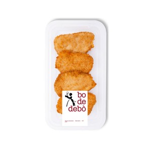 Imagen de BO DE DEBO Libritos empanados de lomo de cerdo rellenos de jamón cocido y queso BO DE DEBÓ 230 g.