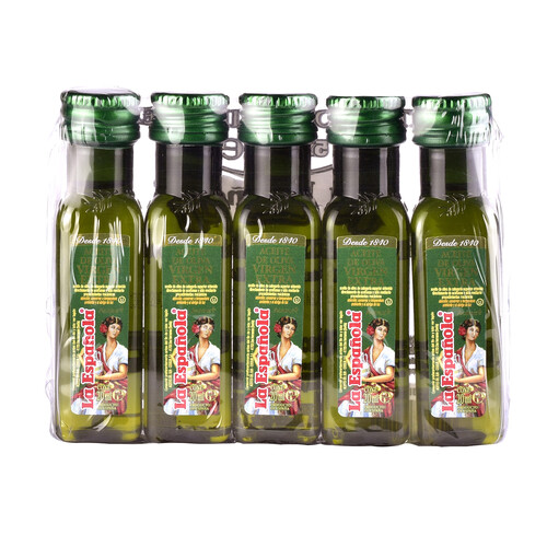 LA ESPAÑOLA Aceite de oliva virgen extra monodosis pack 5 uds. x 20 ml.