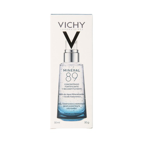 VICHY Mineral 89 Crema facial hidratante para todo tipo de pieles y ambos sexos 50 ml.