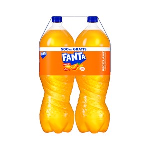 FANTA Refresco de naranja pack de 2 botellas x 2 l.