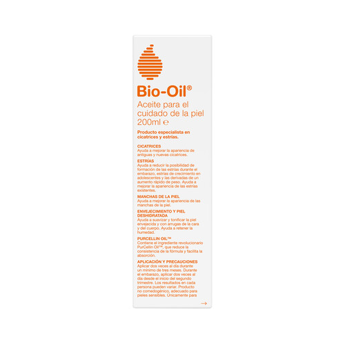 BIO OIL Aceite para el cuidado de la piel del cuerpo y de la cara BIO-OIL 200 ml.