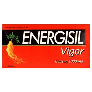 ENERGISIL Complemento alimenticio a base de Ginseng ENERGISIL vigor 30 uds.