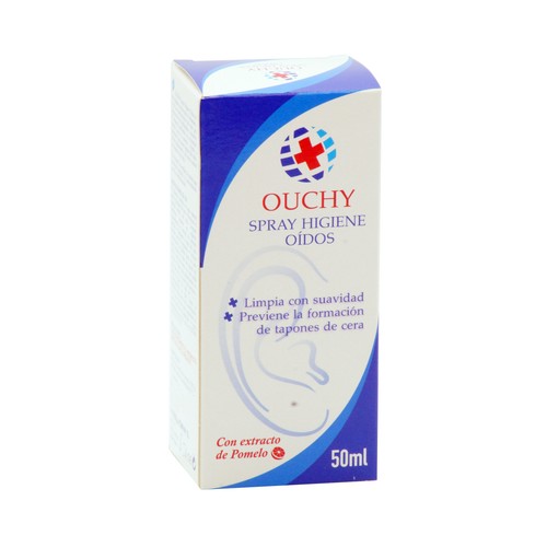 OUCHY Solución acuosa para el tratamiento de los tapones de cera OUCHY 50 ml.