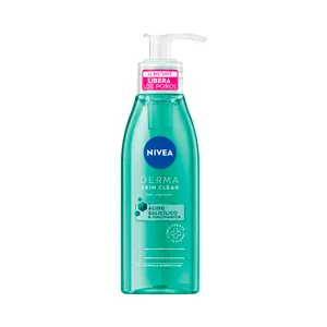 NIVEA Gel limpiador con ácido Salicílico y Niacinamida, para pieles propensas a las imperfecciones NIVEA Derma skin clear 150 ml.