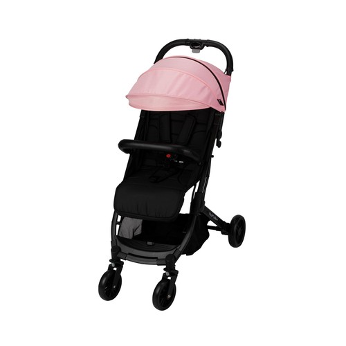 Silla de paseo para bebé hasta 15 kg, color rosa, INTERBABY Minimum Space.