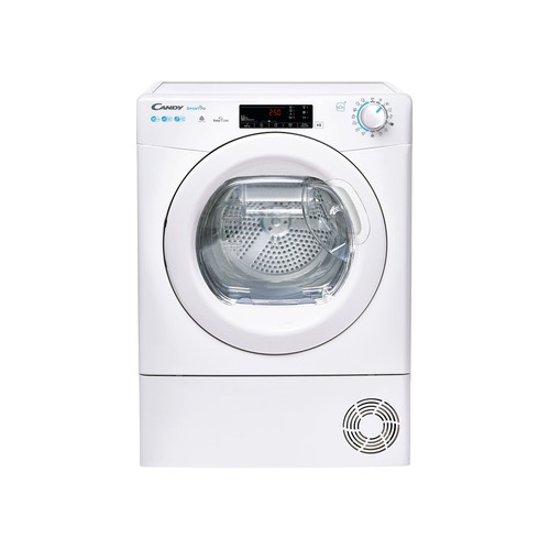 Secadora por condensación con bomba de calor CANDY CSOE H10A2TE, capacidad de secado: 10KG, clasificación energética: A++, H: 85cm, A: 60cm, F: 58,5cm.