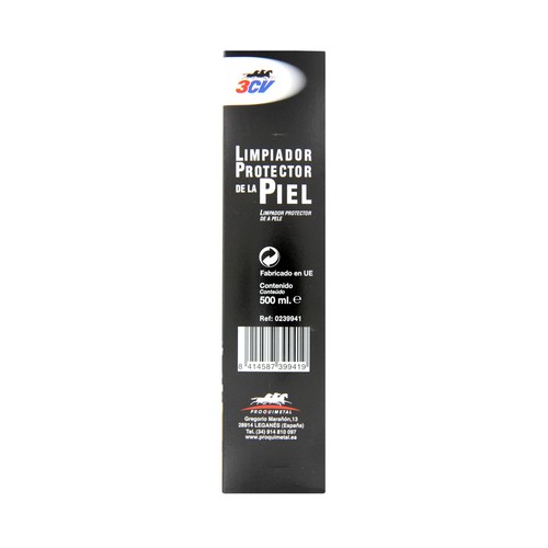 Crema protectora y limpiadora de piel de 500 mililitros 3CV.