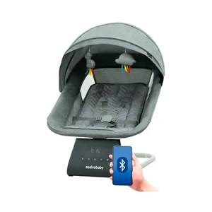 Hamaquita Musical Bali ASALVO, panel de control táctil, Bluetooth y temporizador.