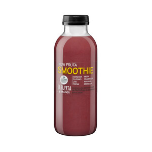 Imagen de LA HUERTA Smoothie de frutos rojos sin azúcares añadidos botella 330 ml.