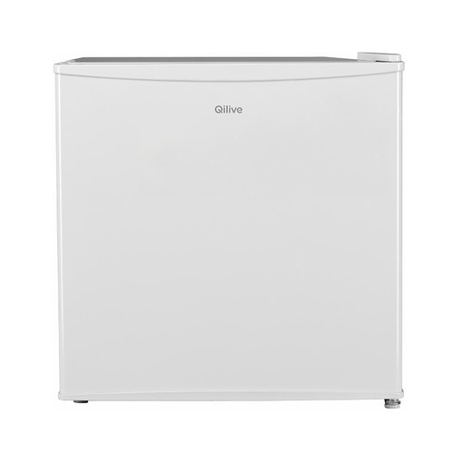 Frigorífico Table top QILIVE Q.6504, Color blanco, clasificación energética: E, H: 49,2cm, A: 45cm, F: 47,2cm, capacidad total: 43L.