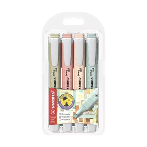 Imagen de 4 rotuladores swing cool nature STABILO.