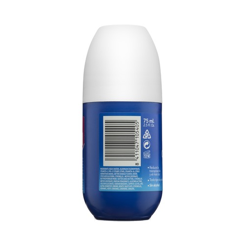 INSTITUTO ESPAÑOL Desodorante cremoso roll on unisex, con protección antitranspirante hasta 48 horas 75 ml.