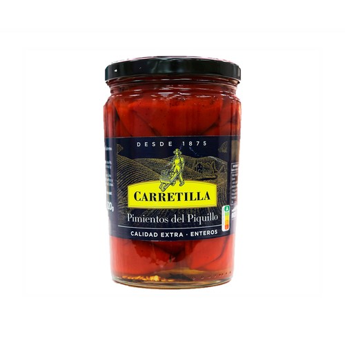 CARRETILLA Pimientos del piquillo enteros.
