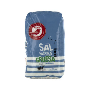 PRODUCTO ALCAMPO Sal gruesa marina PRODUCTO ALCAMPO 1 kg.