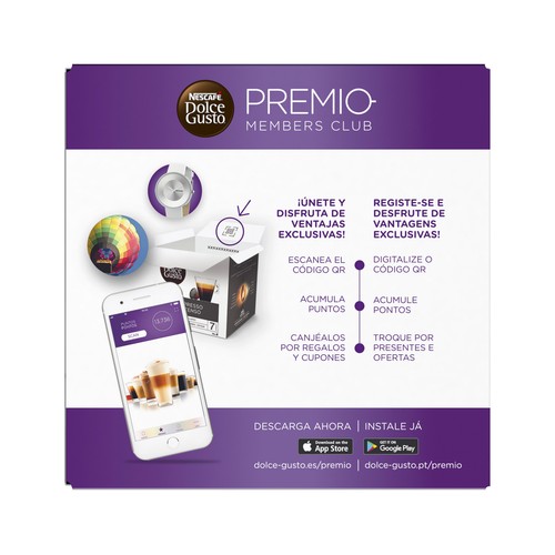 DOLCE GUSTO Café en cápsulas Expresso Barista I9, 16 uds.