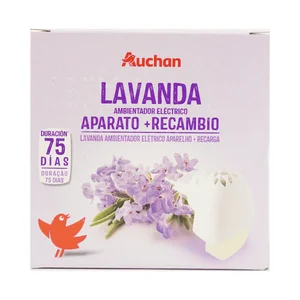 PRODUCTO ALCAMPO Ambientador eléctrico lavanda aparato + recambio 25 ml.