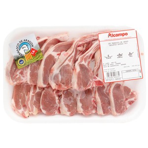 Chuletas de calidad extra de cordero con IGP Ternasco de Aragón