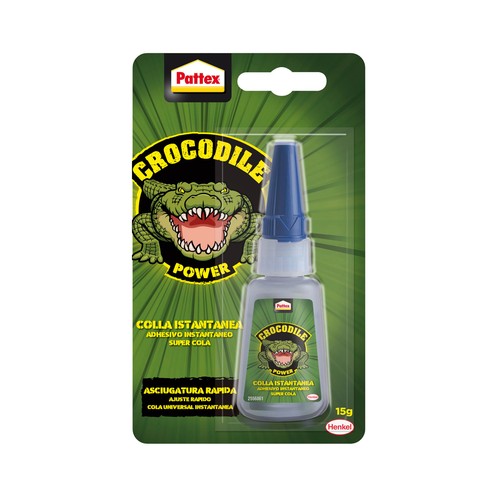 Pegamento instantáneo PATTEX Crocodile, 15grs.