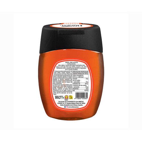 EL BREZAL Miel picante con chile 350 gr.