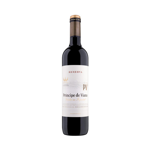 PRINCIPE DE VIANA  Vino tinto reserva con D.O. Navarra PRÍNCIPE DE VIANA botella de 75 cl.