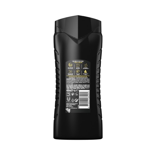AXE Dark temptation Gel de baño o ducha para hombre, acción relajante y aroma a chocolate negro 400 ml.