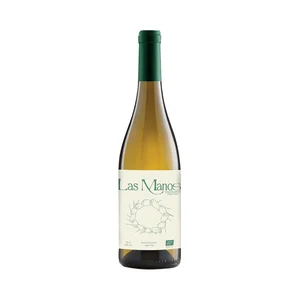 LAS MANOS Vino blanco ecológico elaborado en Valencia botella 75 cl.